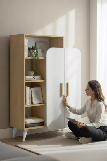 DMP-K101 KİTAPLIK / ÇOK AMAÇLI DOLAP