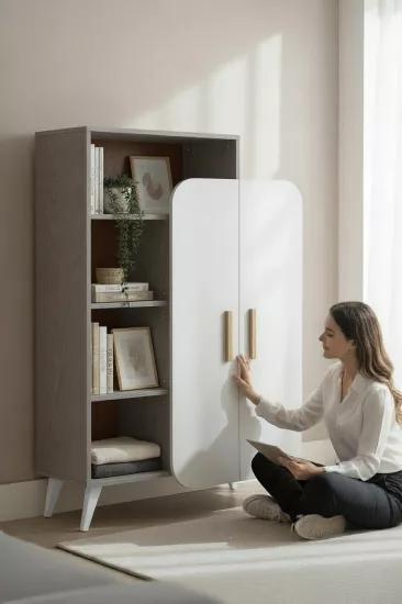 DMP-K101 KİTAPLIK / ÇOK AMAÇLI DOLAP