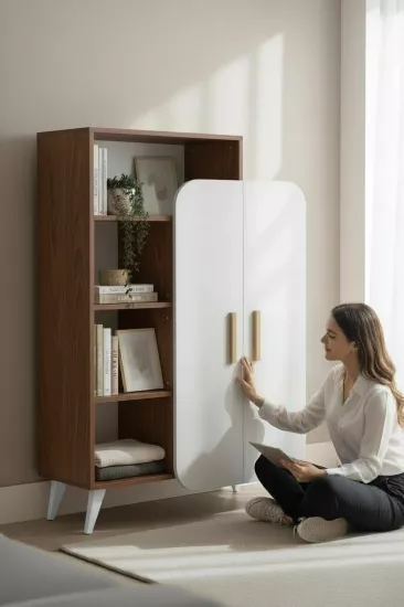 DMP-K101 KİTAPLIK / ÇOK AMAÇLI DOLAP