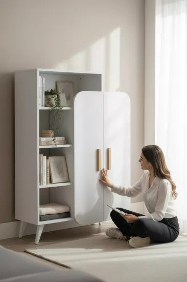 DMP-K101 KİTAPLIK / ÇOK AMAÇLI DOLAP